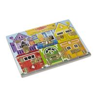 melissa&doug Melissa & Doug - Latches Wooden Activity Board (13785)