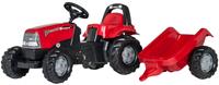 Rolly Toys RollyKid Case Tractor met Aanhanger