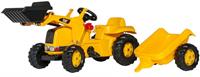 ROLLY TOYS Rollykid CAT met RollyKid Trailer en RollyKid Lader 023288