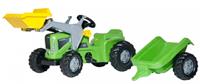 Rolly Toys RollyKiddy Futura Tractor met Lader en Aanhanger