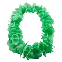 Hawaii krans - 95 cm - neon groen