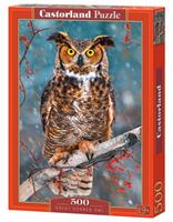 Castorland Great Horned Owl Puzzel (500 stukjes)