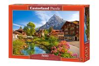Castorland Kandersteg, Switzerland Puzzel (500 stukjes)