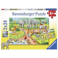 Ravensburger Verlag Ein Tag im Zoo (Kinderpuzzle)