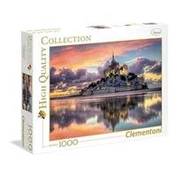 Clementoni puzzel Mont Saint-Michel 1000 stukjes