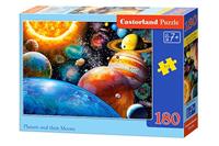 castorland Planets and their Moons - Puzzle - 180 Teile