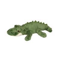 Groene krokodil knuffel 15 cm