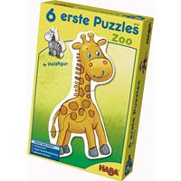 HABA 6 erste Puzzles - Zoo (Kinderpuzzle)