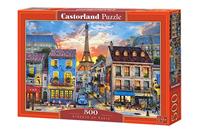 Castorland Streets of Paris Puzzel (500 stukjes)