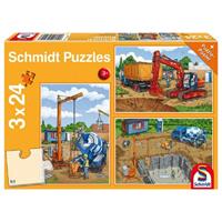 Schmidt Spiele Auf der Baustelle (Kinderpuzzle)