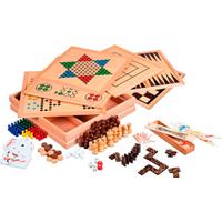 Philos 3101 - Holz Spielesammlung 100, Premium Edition