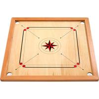 noname Carrom Erle 82x82cm - Brettspiel Philos Carrom Erle 8205