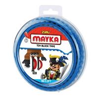 Mayka speelgoed blok tape 2 noppen - 1 meter - blauw