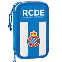 Pennfodral RCD Espanyol BlÃ¥ Vit (28 pcs)