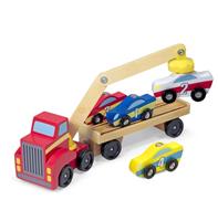 Melissa & Doug Magnetische Houten Laadwagen