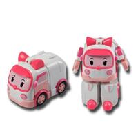 Silverlit Robocar Poli transformerende robot Amber