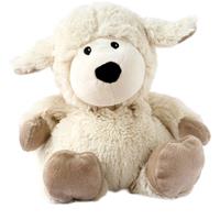 Warmies Schaap Lockesherpa Beige Uitneembare Vull (1st)