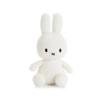 Pluche Corderoy Knuffel Wit 24 cm