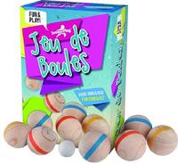 Jeu des boules hout, 6 ballen