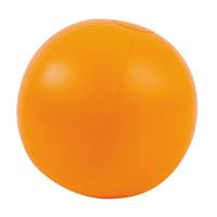 Oranje artikelen Opblaasbare strandbal oranje 30 cm
