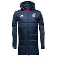 Bayern München Winterjas Player - Navy/Wit