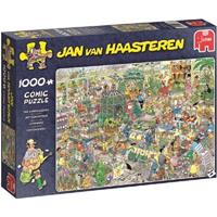 Jumbo Spiele GmbH Jumbo 19066 - Jan v. Haasteren, Gartencenter, Comicpuzzle, Puzzle,