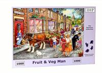 Thehouseofpuzzles Fruit & Veg Man Puzzel 1000 stukjes