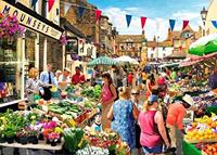Thehouseofpuzzles Street Market Puzzel 1000 stukjes