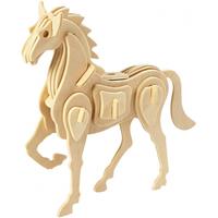 Bellatio Houten 3D puzzel paard