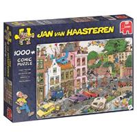 Jumbo Spiele GmbH Jumbo 19069 - Freitag der 13., Jan v. Haasteren, Comicpuzzle, Puzzle