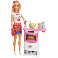 Barbie Bakker pop en speelset