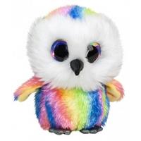 knuffel Lumo Owl Stripe multicolor 15 cm