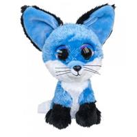knuffel Lumo Fox Blueberry blauw 15 cm