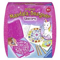 Ravensburger Verlag Ravensburger 29704 - Mandala-Designer Unicorn, Mandalabox für unterwegs, Malset
