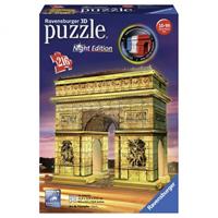 Ravensburger 3D puzzel triomfboog bij nacht