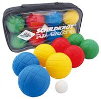 mts Sportartikel Schildkröt - Fun Boccia Set, 4x2 Boule Kugeln, Durchmesser 7,25 cm