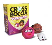 Mts Sportartikel MTS 970827 - Crossboccia Double Pack Heroes, Blond+Muffin, Set für 2 Spieler