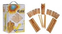 Kubb Spiel, Wikingerkegeln, Pinienholz