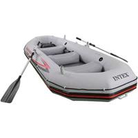 Intex Schlauchboot Mariner 4 (Set mit 2 Paddeln und Luftpumpe)