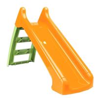 Paradiso Toys kleine glijbaan groen/oranje 1,24m