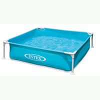 intex kinderzwembad - Mini Frame Pool - blauw (122 x 122 cm)