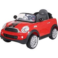 Mini Cooper S Coupe 6V RC rood - Rood
