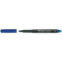 Marker Faber Castell Multimark permanent F blauw