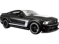 Maisto Sammlerauto "Dull Black Collection Ford Mustang Boss 302 1:24 schwarz" Maßstab 1:24