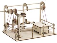 solexpert Sol Expert 39502 Holzbausatz Transmissionswerkstatt Transmissie workshop