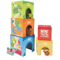 Hape Pepe & Friends Stapelturm