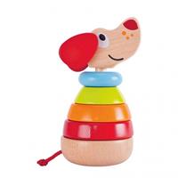 Hape stapelhond Pepe E0448 - Kleurrijk