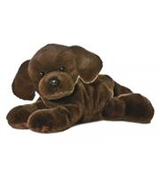 Aurora Knuffel Mini Flopsie Lil Labrador bruin 20.5 cm