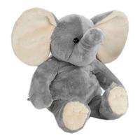 Pluche olifant knuffel 35 cm Grijs
