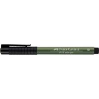 Faber Castell PITT artist pen brush chromoxydgrün stumpf
